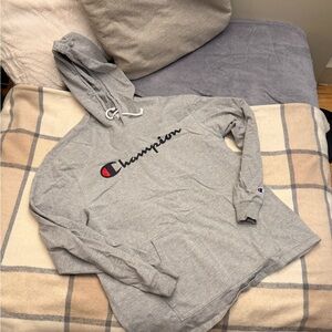 Champion Gray Hoodie for Men